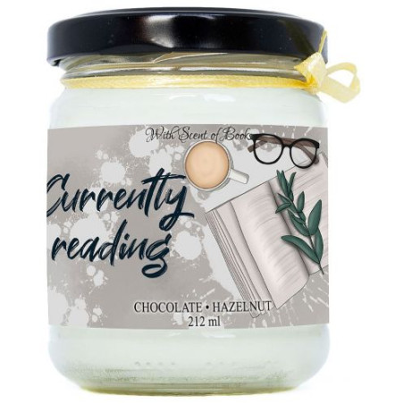 Ароматна свещ - Currently reading, 212 ml