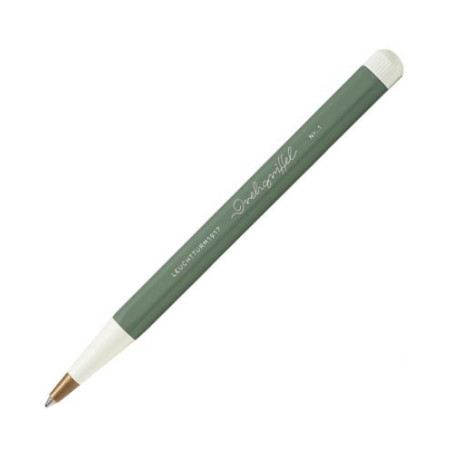 Химикалка Leuchtturm1917 - Drehgriffel, Olive, черен гел пълнител