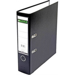 Класьор Leitz - 8.0 cm, черен