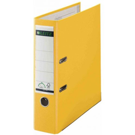 Класьор Leitz - 8.0 cm, жълт