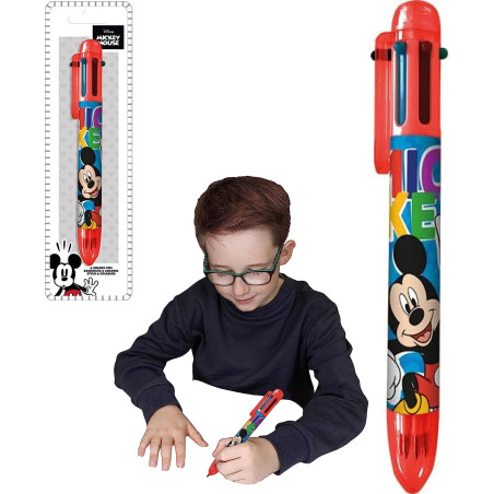 Химикалка 6 цвята MICKEY