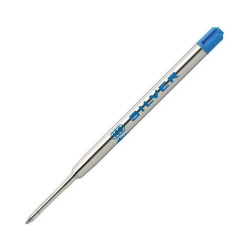 Пълнител за химикалка Ico Silver - 0.8 mm, син