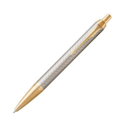 Химикалка с кутия Parker Royal IM Premium - Сребриста