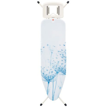 Дъска за гладене Brabantia - Cotton Flower, 124 x 38 cm, синя