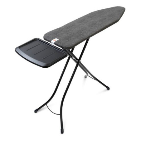 Дъска за гладене с поставка за парогенератор Brabantia - Denim Black, B 124 x 38 cm