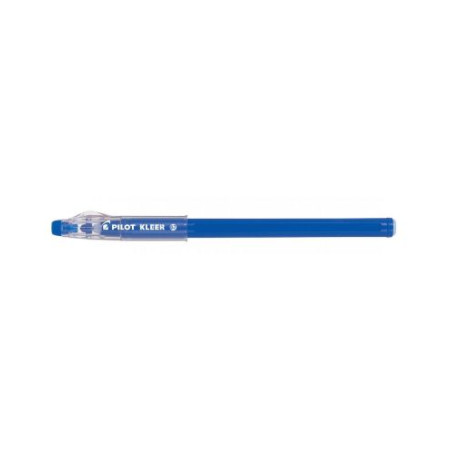 Изтриваща се химикалка с гума Pilot Kleer - Синя, 0.7 mm