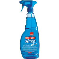 Препарат за прозорци Sano - Clear Blue, 1 L