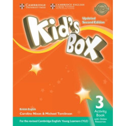 Kid's Box Updated 2nd Edition Level 3 Activity Book with Online Resources / Английски език - ниво 3: Учебна тетрадка с онлайн ма