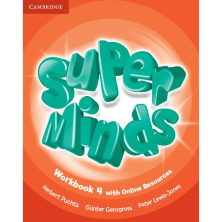 Super Minds Level 4 Workbook with Online Resources / Английски език - ниво 4: Учебна тетрадка с допълнителни материали