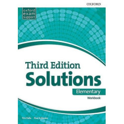 Solutions Elementary Workbook (3rd Revised Edition) / Английски език - ниво A1: Учебна тетрадка