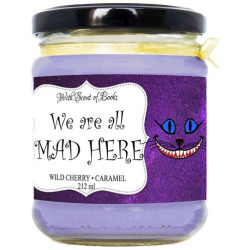 Ароматна свещ - We are all mad here, 212 ml