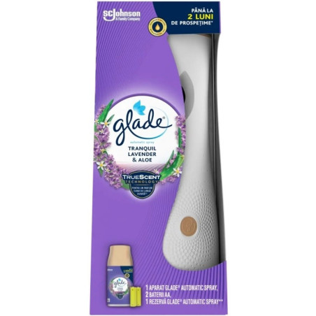 GLADE Аутоматик дозатор, ароматизатор, с пълнител Лавандула, 269 мл