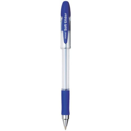 Химикалка Penac Soft Glider - 0.7 mm, синя