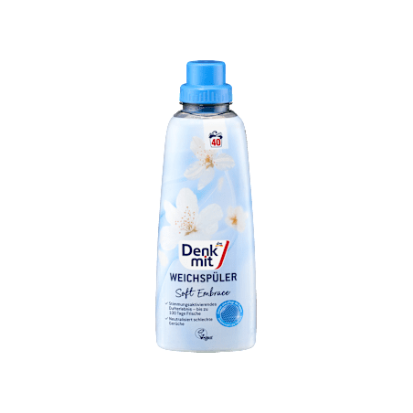 Омекотител за дрехи Soft Embrace, 40 пранета, 1 L