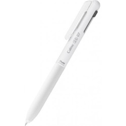 Автоматична химикалка Pentel Calme - 2 цвята 0.7 mm и графит 0.5 mm, бял