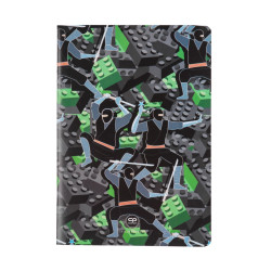 Тетрадка А5 Coolpack мека корица PP 32л. квадратчета Kids From The Block
