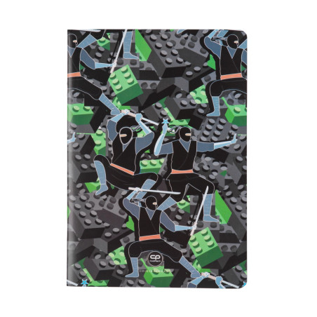 Тетрадка А5 Coolpack мека корица PP 32л. квадратчета Kids From The Block
