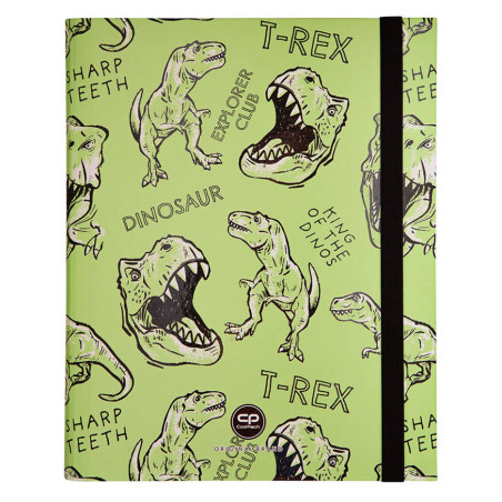 Папка с ластик A4 Coolpack - Dino adventure