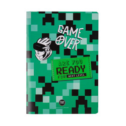 Тетрадка А5 Coolpack мека корица PP 32л. квадратчета Game Zone