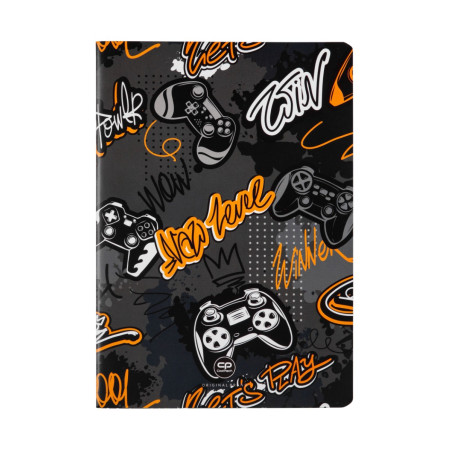Тетрадка А5 Coolpack мека корица PP 32 л. ред Gamer