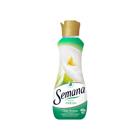 Омекотител за пране Extra Fresh Clear Breeze, 40 пранета, 800 ml