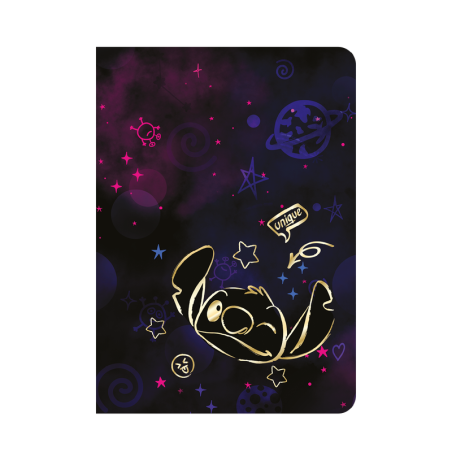 Тетрадка A5 GOLD - 60 ред - 2 - STITCH