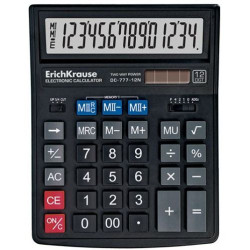 Калкулатор Erich Krause - DC777 12N, 12 разряден
