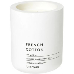 Ароматна свещ Blomus Fraga - L, French Cotton, Lily White