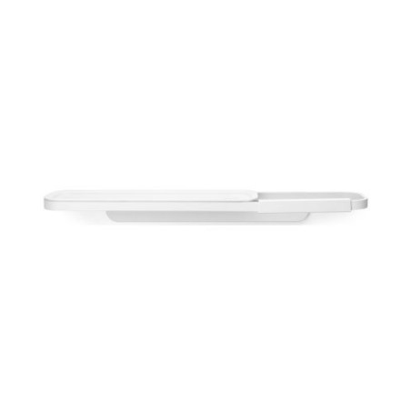 Поставка за тоалетна хартия с рафт Brabantia - MindSet, Mineral Fresh White