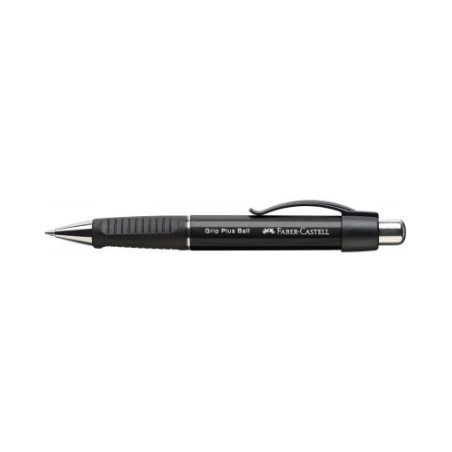 Химикалка Faber-Castell Grip Plus - Черна