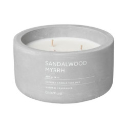 Ароматна свещ Blomus Fraga - XL, Sandalwood Myrrh, Micro Chip