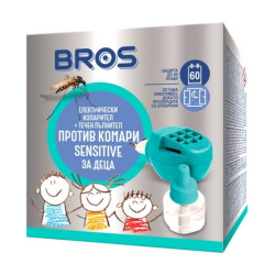 Bros Sensitive Електрически изпарител против комари + течен пълнител за деца