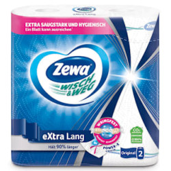 Кухненска ролка Wisch&Weg Original, 86 къса, 2 бр.