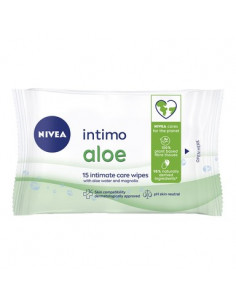 Nivea Intimo Aloe Интимни кърпички х15 броя