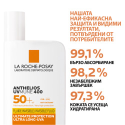 La Roche-Posay Anthelios SPF 50+ uvmune 400 флуид за лице 50 мл 797597