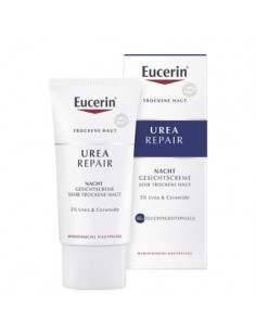 Eucerin UreaRepair Обогатен нощен крем за лице с 5- урея х50 мл