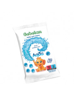 Bebelan Aqua Бебешки мокри кърпи x20 броя