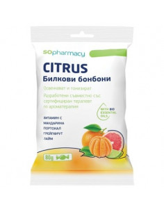 SOpharmacy Citrus Билкови бонбони x80 г