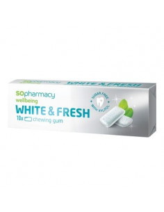 SOpharmacy White - Fresh Дъвки без захар х10 броя