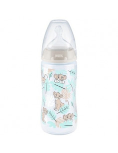 NUK First choice Temperature control PP Lion King Шише със силиконов биберон 6-18 месеца х300 мл