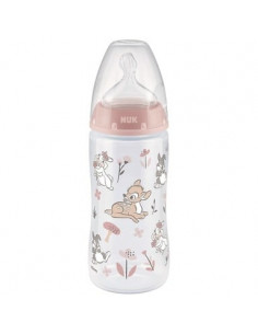 NUK First choice Temperature control PP Bambi Шише със силиконов биберон 6-18 месеца х300 мл