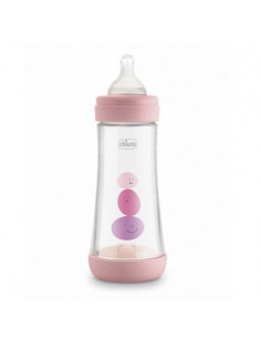 Chicco Perfect 5 Шише PP 6+ месеца х300 мл момиче