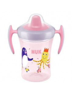 NUK Evolution Trainer cup Чаша с мек накрайник за момиче 6+ месеца х230 мл