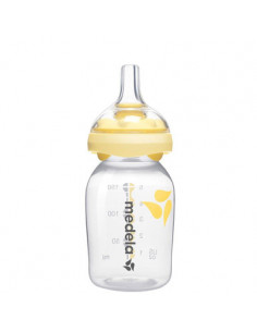 Medela Calma Шише за хранене с биберон x150 мл