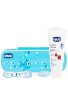 Chicco Комплект за почистване на зъби за момче