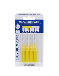 Elgydium Clinic Mono Compact Интердентална четка 1 мм x4 броя