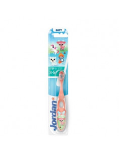 Jordan Step by Step 2 Soft Детска четка за зъби 3-5 години