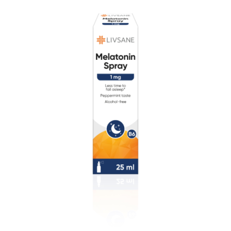 LIVSANE Мелатонин 1мг спрей 25мл