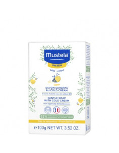 Mustela Сапун с подхранващ колд крем и пчелен восък х100 г