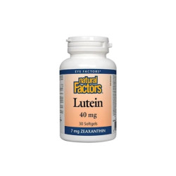 Лутеин капсули за добро зрение 40мг х30 Natural Factors